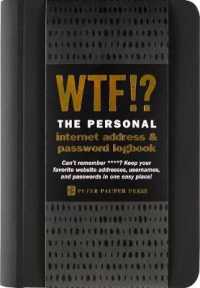 Wtf? the Personal Internet Address & Password Organizer （ADR）