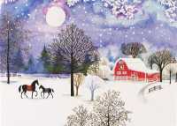 A Winter Farm Holiday Cards （BOX GCR DL）