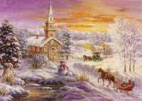 The Village Church Holiday Cards （BOX GCR DL）
