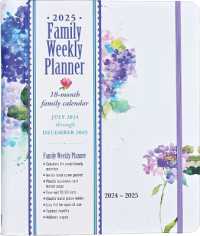 2025 Hydrangeas Family Weekly Planner (18 Months， July 2024 to Dec 2025)