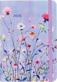2025 Lavender Wildflowers Weekly Planner (16 Months， Sept 2024 to Dec 2025)