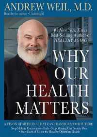 Why Our Health Matters : A Vision of Medicine That Can Transform Our Future (Playaway Adult Nonfiction)