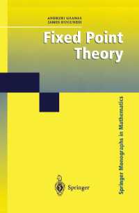Fixed Point Theory (Springer Monographs in Mathematics)