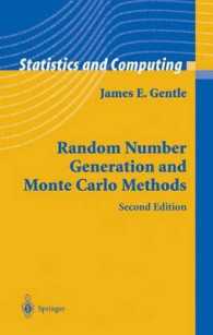 Random Number Generation and Monte Carlo Methods (Statistics and Computing) （2ND）