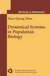 Dynamical Systems in Population Biology (Cms Books in Mathematics)