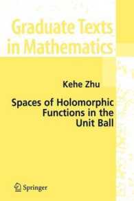Spaces of Holomorphic Functions in the Unit Ball (Graduate Texts in Mathematics)