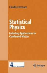 Statistical Physics : Including Applications to Condensed Matter