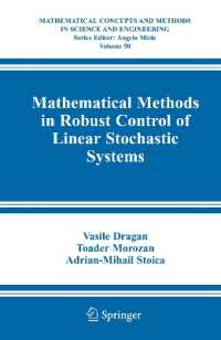 Mathematical Methods in Robust Control of Linear Stochastic Systems (Mathematical Concepts and Methods in Science and Engineering)