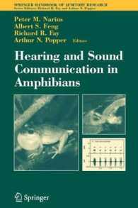 Hearing and Sound Communication in Amphibians (Springer Handbook of Auditory Research)