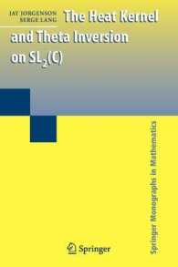 The Heat Kernel and Theta Inversion on Sl2(c) (Springer Monographs in Mathematics)