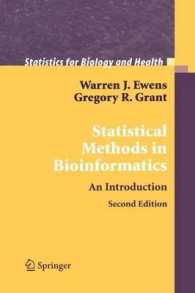 Statistical Methods in Bioinformatics : An Introduction (Statistics for Biology and Health) （2ND）