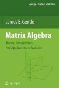 Matrix Algebra : Theory, Computations, and Applications in Statistics