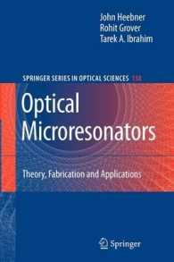 Optical Microresonators : Theory, Fabrication, and Applications (Springer Series in Optical Sciences)