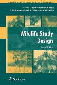 Wildlife Study Design (Springer Series on Environmental Management) （2ND）