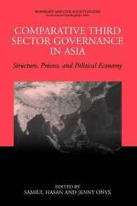 Comparative Third Sector Governance in Asia : Structure, Process, and Political Economy (Nonprofit and Civil Society Studies)