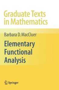 Elementary Functional Analysis