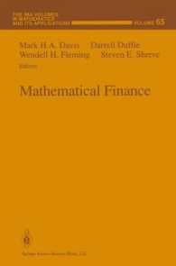 Mathematical Finance (The Ima Volumes in Mathematics and Its Applications)