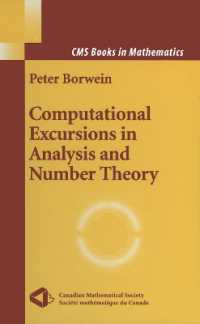 Computational Excursions in Analysis and Number Theory (Cms Books in Mathematics)