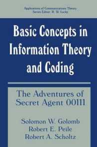 Basic Concepts in Information Theory and Coding : The Adventures of Secret Agent 00111 (Applications of Communications Theory)