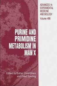 Purine and Pyrimidine Metabolism in Man X (Advances in Experimental Medicine and Biology)