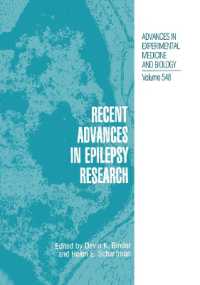Recent Advances in Epilepsy Research (Advances in Experimental Medicine and Biology)