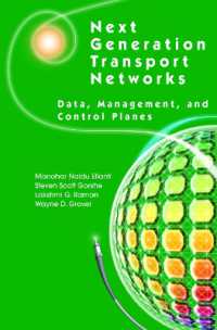 Next Generation Transport Networks : Data, Management, and Control Planes