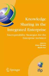 Knowledge Sharing in the Integrated Enterprise : Interoperability Strategies for the Enterprise Architect (Ifip Advances in Information and Communicat