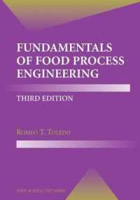 Fundamentals of Food Process Engineering (Food Science Text Series) （3RD）
