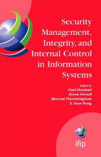 Security Management, Integrity, and Internal Control in Information Systems : Ifip Tc-11 Wg 11.1 & Wg 11.5 Joint Working Conference (Ifip Advances in