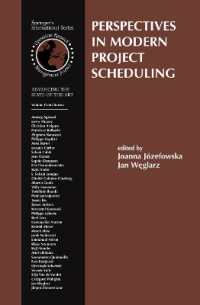 Perspectives in Modern Project Scheduling (International Series in Operations Research & Management Science)