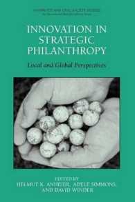 Innovation in Strategic Philanthropy : Local and Global Perspectives (Nonprofit and Civil Society Studies)