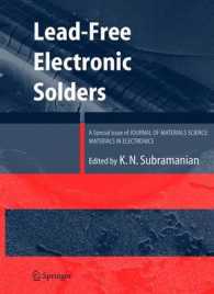 Lead-free Electronic Solders : A Special Issue of the Journal of Materials Science: Materials in Electronics