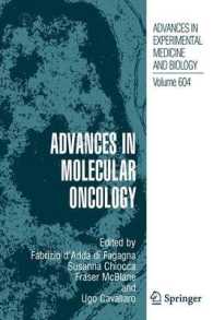 Advances in Molecular Oncology (Advances in Experimental Medicine and Biology)
