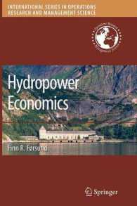 Hydropower Economics (International Series in Operations Research & Management Science)