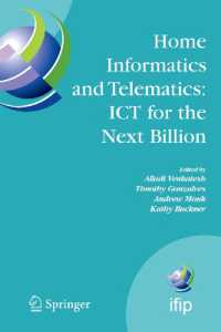 Home Informatics and Telematics : ICT for the Next Billion (Ifip Advances in Information and Communication Technology)