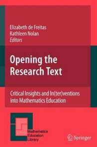 Opening the Research Text : Critical Insights and In(ter)ventions into Mathematics Education (Mathematics Education Library)