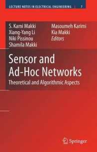 Sensor and Ad-hoc Networks : Theoretical and Algorithmic Aspects (Lecture Notes in Electrical Engineering)