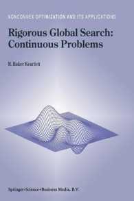 Rigorous Global Search : Continuous Problems (Nonconvex Optimization and Its Applications (Closed))