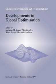 Developments in Global Optimization (Nonconvex Optimization and Its Applications)