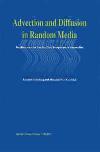 Advection and Diffusion in Random Media : Implications for Sea Surface Temperature Anomalies