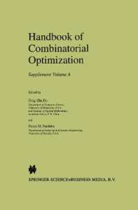 Handbook of Combinatorial Optimization 〈A〉