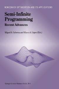 Semi-infinite Programming : Recent Advances