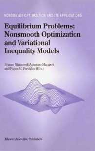 Equilibrium Problems : Nonsmooth Optimization and Variational Inequality Models (Nonconvex Optimization and Its Applications (Closed))