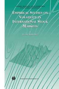 Empirical Studies on Volatility in International Stock Markets (Dynamic Modeling and Econometrics in Economics and Finance)