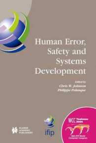 Human Error, Safety and Systems Development (Ifip Advances in Information and Communication Technology)