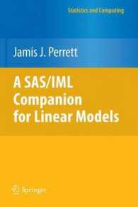 A SAS/IML Companion for Linear Models (Statistics and Computing)