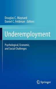 不完全就業の心理・経済・社会的課題<br>Underemployment : Psychological, Economic, and Social Challenges