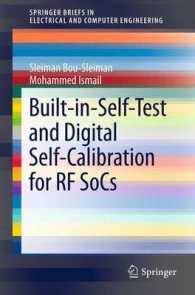 Built-In-Self-Test and Built-In-Self Calibration (Springerbriefs in Electrical and Computer Engineering)