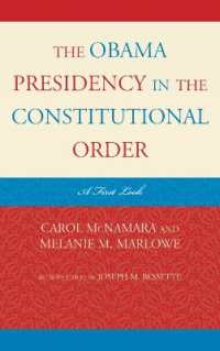 The Obama Presidency in the Constitutional Order : A First Look