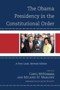 The Obama Presidency in the Constitutional Order : A First Look